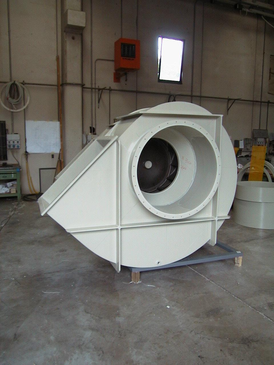 ventilatore industriale per scrubber in pvdf